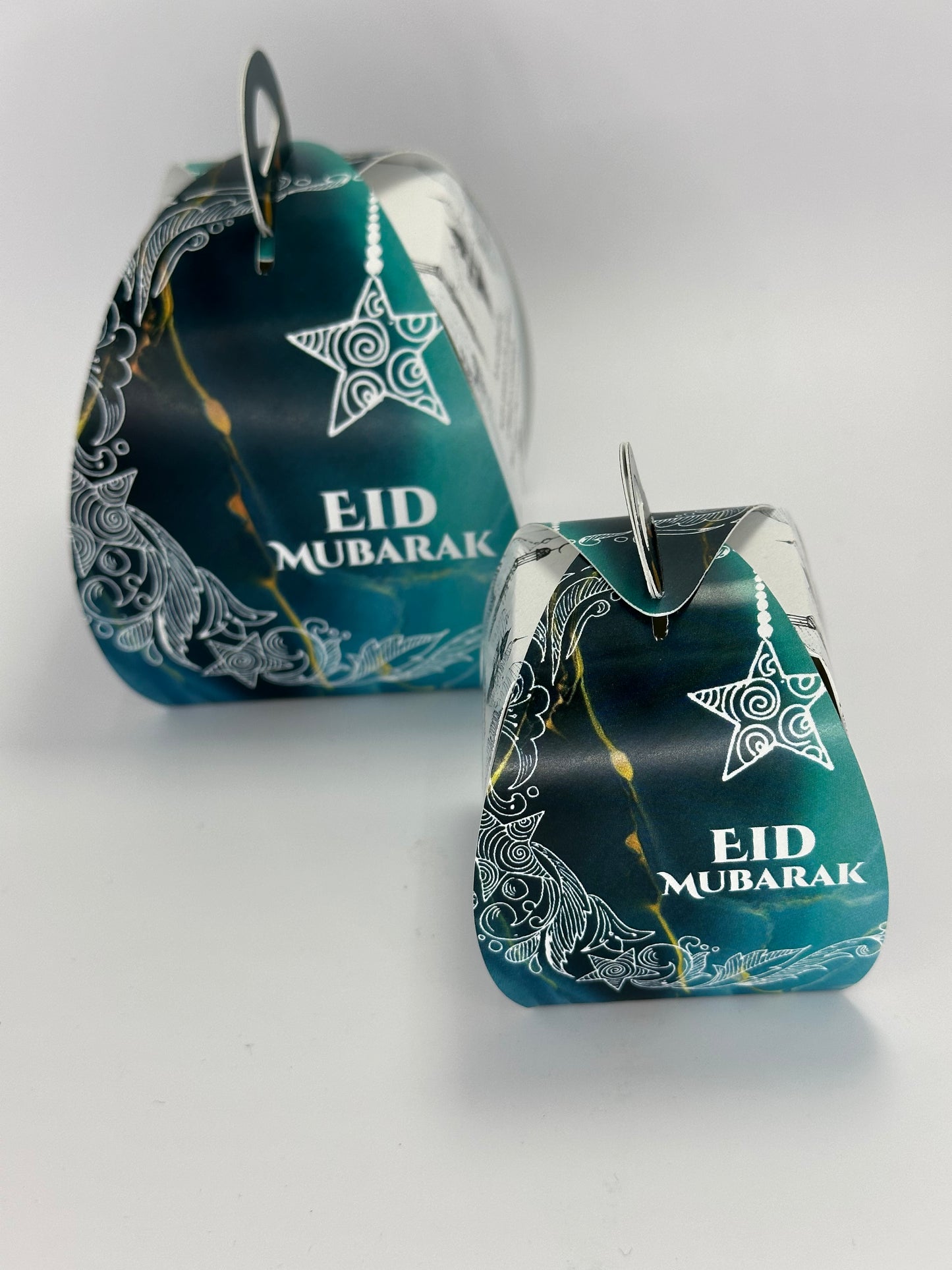 Set of 10 Eid Mubarak Candy Boxes