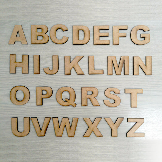 MDF Letters & Numbers